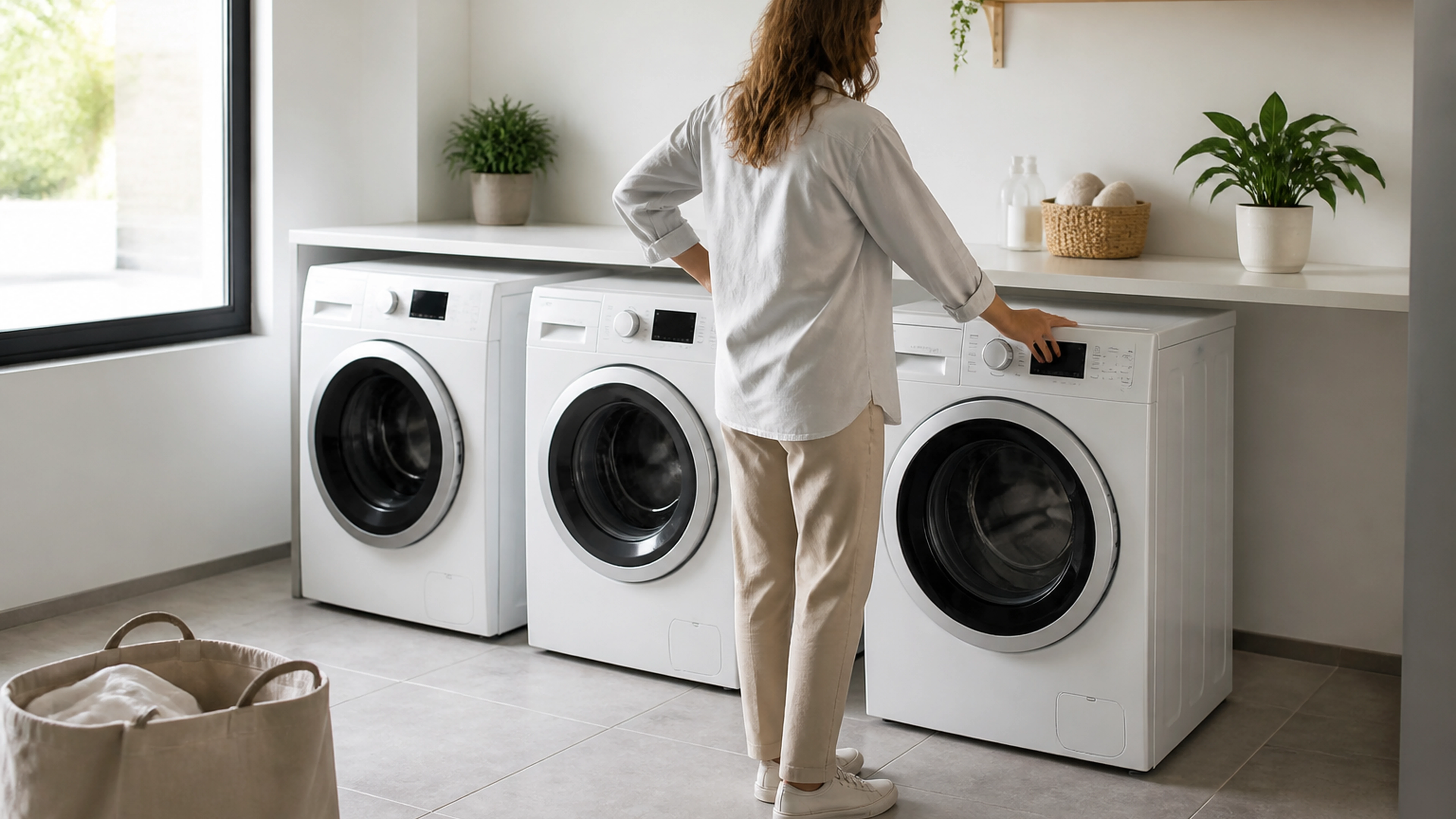 Illustration éditoriale pour l’article « Quelle meilleure marque de lave-linge choisir pour vous »